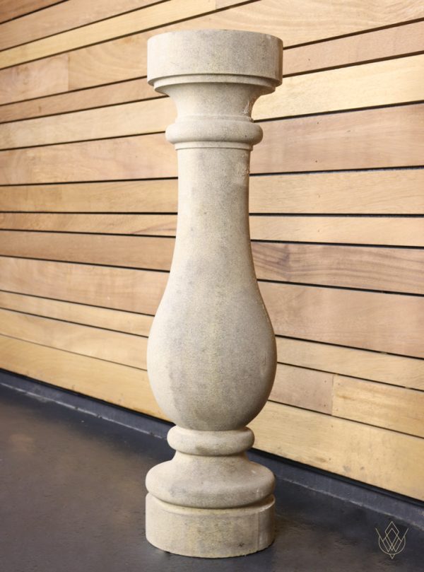 Hand Carved Sandstone Balustrade - Image 4