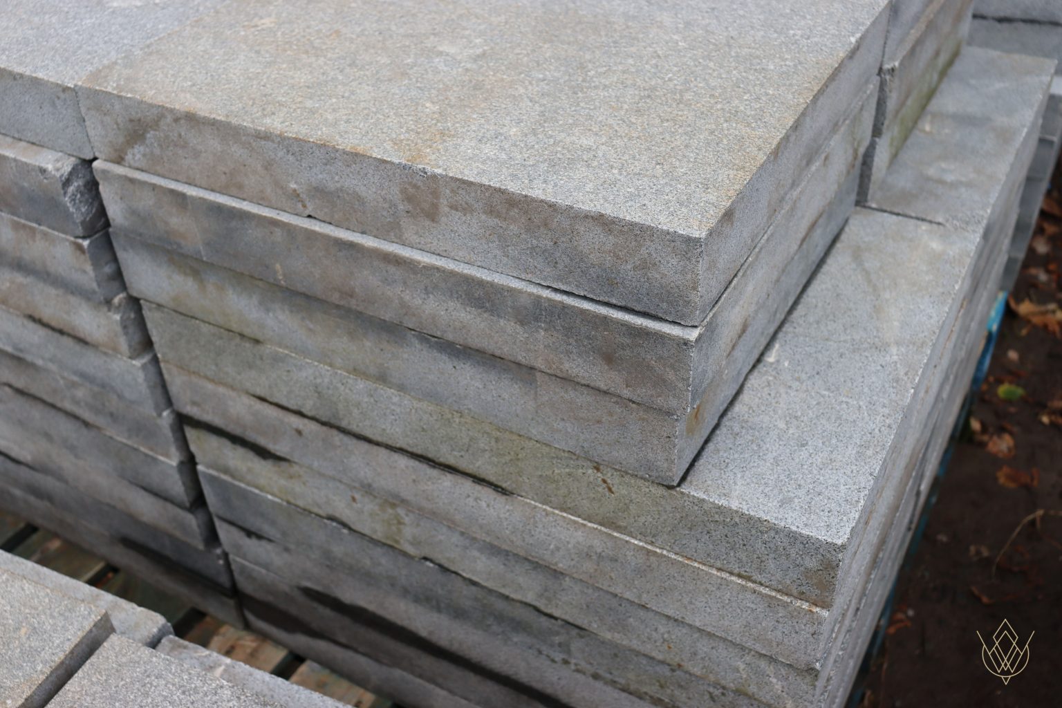 Black Granite Paving Stones/Flags 21.6sqm WM11119 WillMow