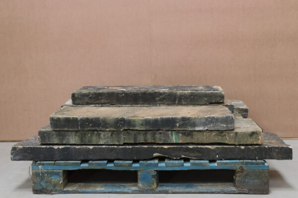 33ft 12"x3" Reclaimed Flat Sandstone Coping Stones - WM11286 - Image 2