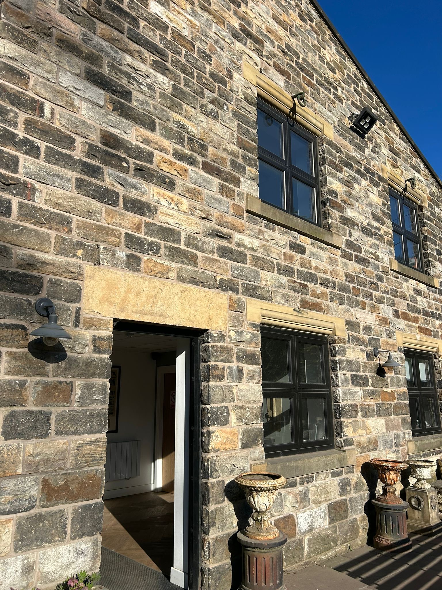 Reclaimed Pitch Faced York Stone Building/Walling Stone - WM11377 - Image 4