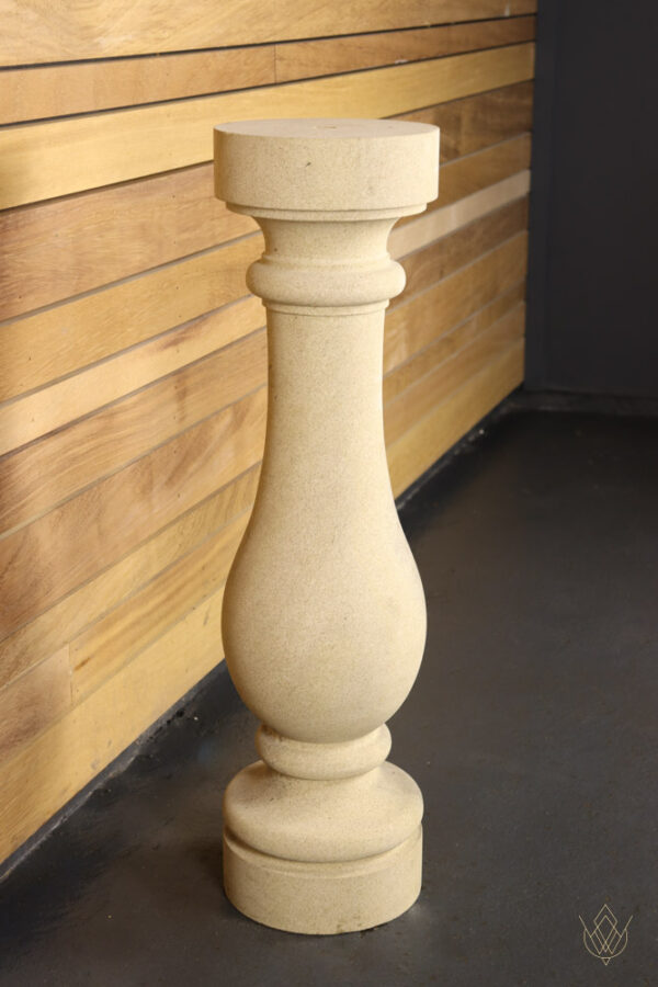 Hand Carved Sandstone Balustrade - Image 7