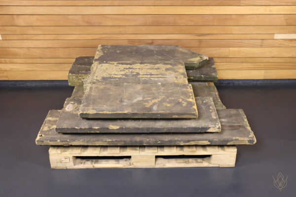 27.5ft Ornate Victorian Flat Sandstone Coping Stones - Image 9