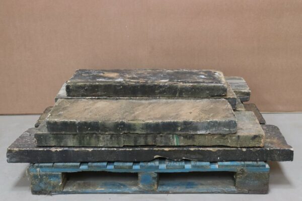 33ft 12"x3" Reclaimed Flat Sandstone Coping Stones - WM11286 - Image 4