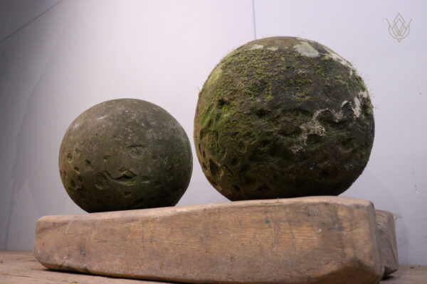 Pair of 19th Century 10.5" Stone Balls - WM11916 - Image 7