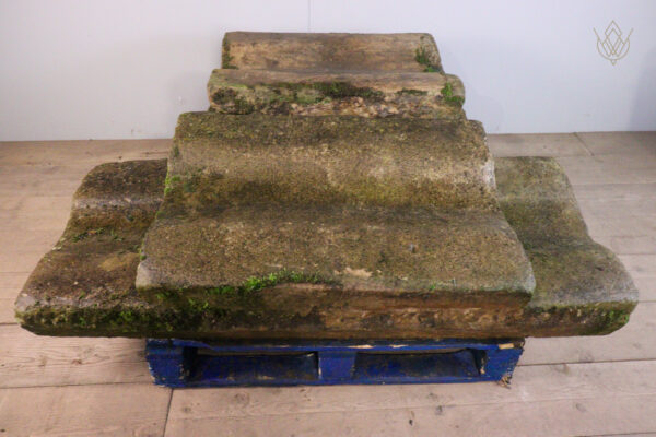 16.6ft - Large 19th Century Reclaimed Stone Channel - WM11928 - Image 4