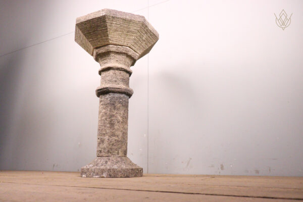 18th Century Limestone Birdbath with Sundial - WM11963 - Image 3
