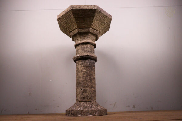18th Century Limestone Birdbath with Sundial - WM11963 - Image 2