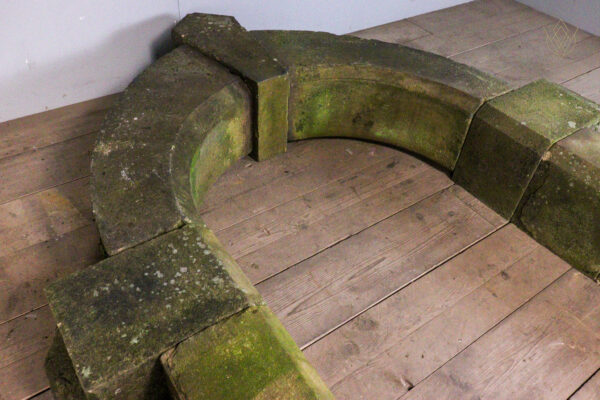 Large Victorian York Stone Arched Doorway - WM11934 - Image 10