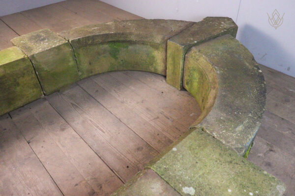 Large Victorian York Stone Arched Doorway - WM11934 - Image 8