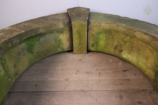 Large Victorian York Stone Arched Doorway - WM11934 - Image 7