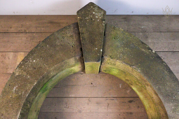 Large Victorian York Stone Arched Doorway - WM11934 - Image 6