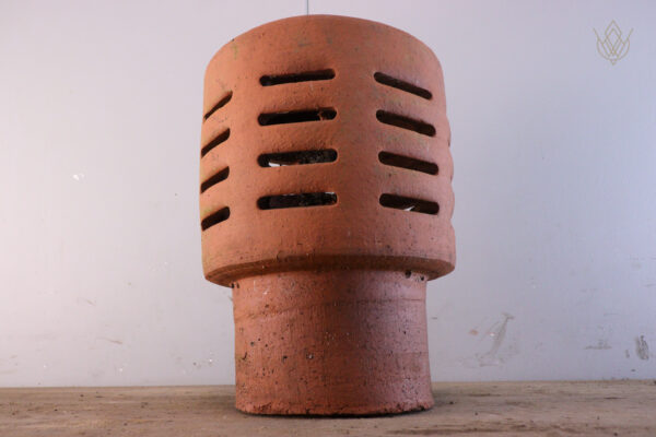 Red Terracotta Clay Chimney Cowl - WM11940
