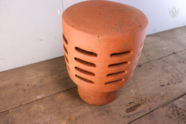Red Terracotta Clay Chimney Cowl - WM11940 - Image 3