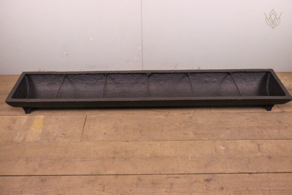 Cast Iron Pig Trough Feeder/Planter with Rings - WM11956 - Image 5