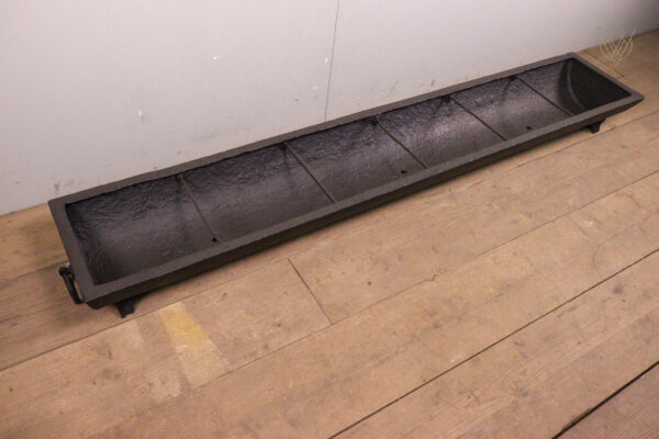 Cast Iron Pig Trough Feeder/Planter with Rings - WM11956