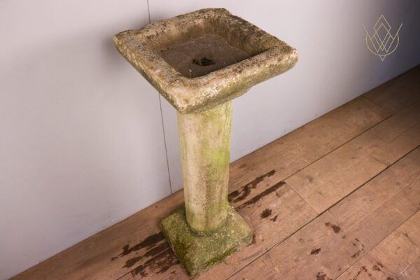 3 Piece Victorian Stone Bird Bath - WM11982