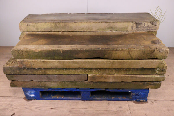 66ft - 13" Reclaimed Flat Coping Stones - WM11983 - Image 4