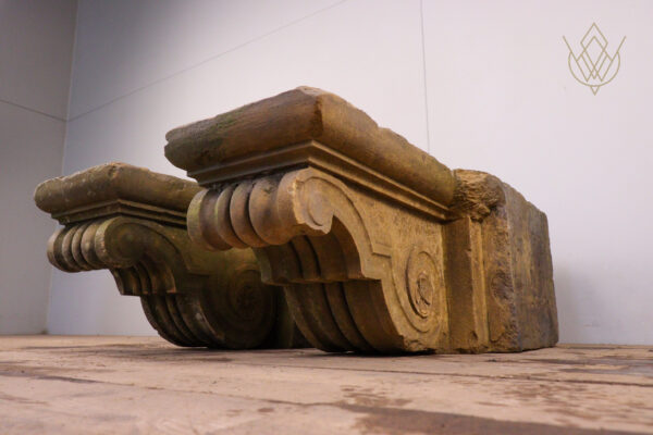 Large Pair of Ornate Victorian Sandstone Corbels - WM11984 - Image 6