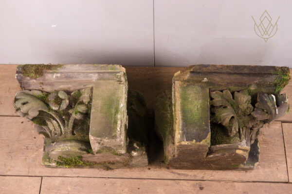 Pair of Ornate Victorian Stone Capitals - WM11999 - Image 2