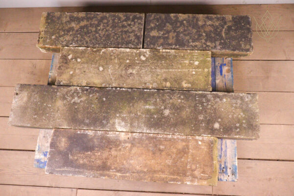 15ft - 10"x4.5" Reclaimed Flat Sandstone Coping Stones - WM12051 - Image 2