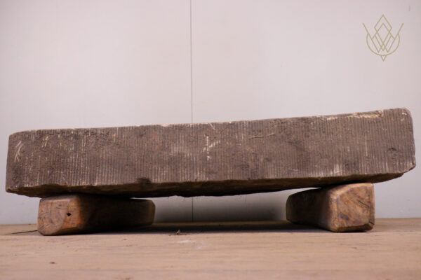 19th Century Sandstone Sink with Drainer - WM12062 - Image 3