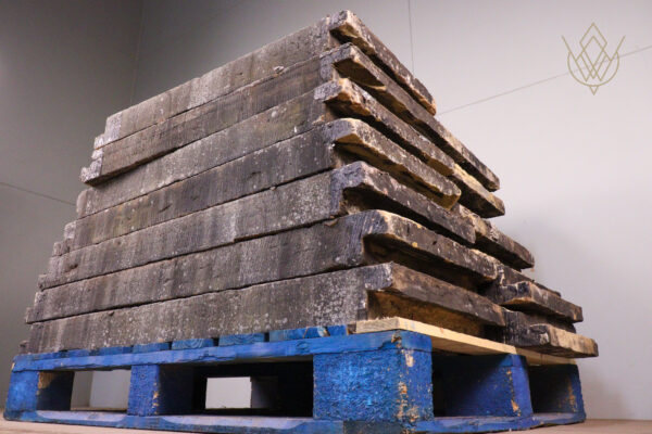 47ft - 18" x 3.5" Flat Reclaimed Coping Stones - WM12063 - Image 7