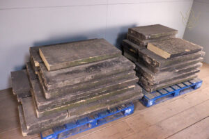 89ft - 16" x 3.5" 19th Century Sandstone Coping Stones - WM12064