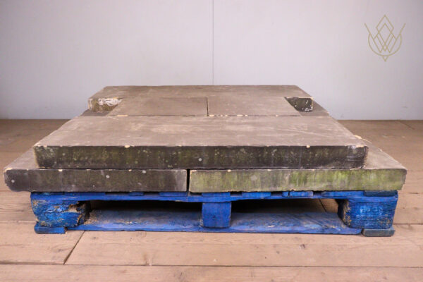 22ft - 14" x 3" 19th Century Flat Reclaimed Coping Stones - WM12065 - Image 5
