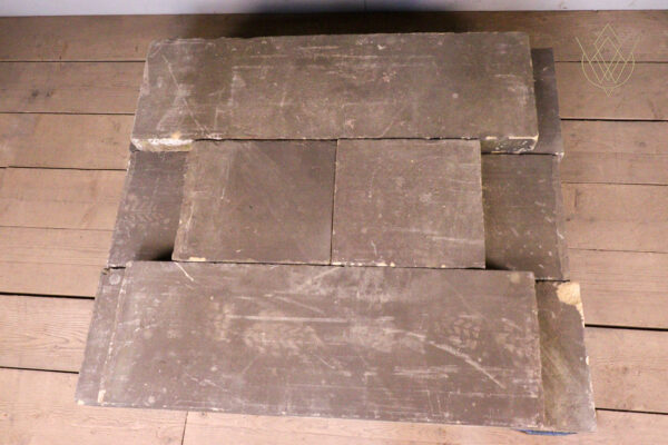 22ft - 14" x 3" 19th Century Flat Reclaimed Coping Stones - WM12065 - Image 3
