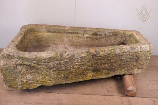 19th Century Sandstone Carved Stone Corner Trough/Planter - WM12082 - Image 9