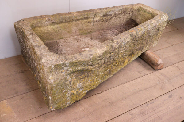 19th Century Sandstone Carved Stone Corner Trough/Planter - WM12082 - Image 8