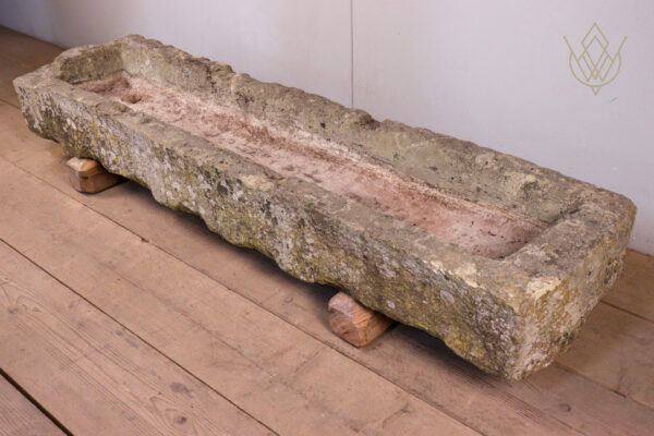 Long 19th Century Stone Sandstone Water Trough/Planter - WM12083