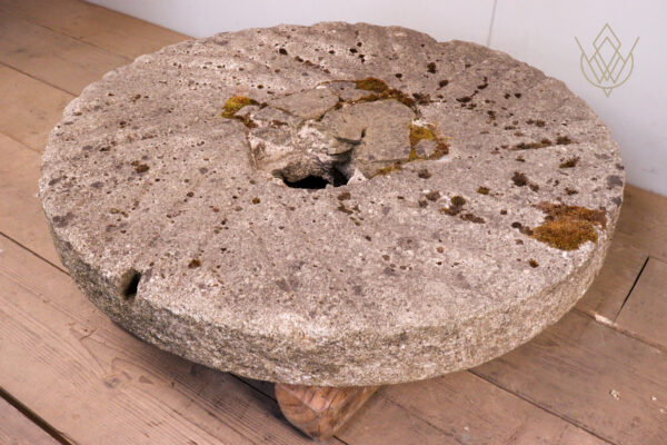 3ft Diameter 19th Century Gritstone Millstone Wheel - WM12086