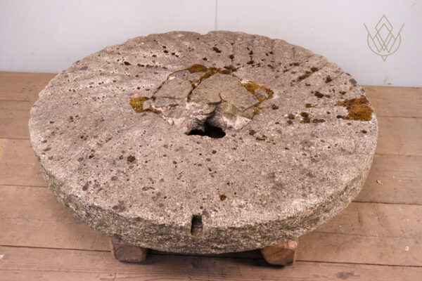 3ft Diameter 19th Century Gritstone Millstone Wheel - WM12086 - Image 7