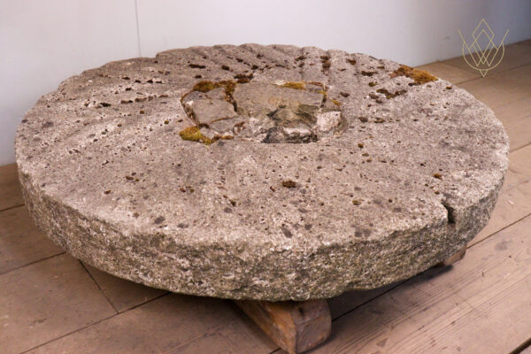 3ft Diameter 19th Century Gritstone Millstone Wheel - WM12086 - Image 6