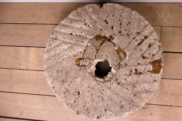3ft Diameter 19th Century Gritstone Millstone Wheel - WM12086 - Image 5