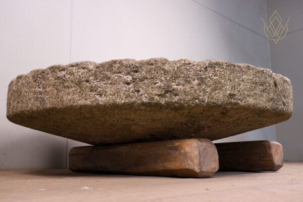 3ft Diameter 19th Century Gritstone Millstone Wheel - WM12086 - Image 2