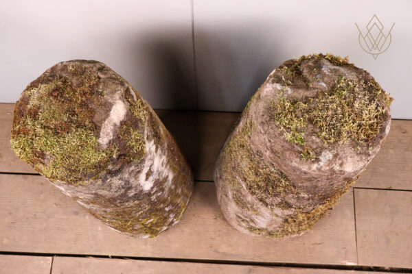 Pair of 18th Century Sandstone Saddle Stones - WM12088 - Image 4