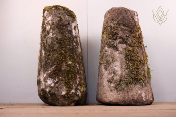 Pair of 18th Century Sandstone Saddle Stones - WM12088 - Image 2