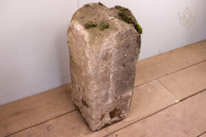 19th Century Gritstone Carved Stone Plinth/Bollard/Kick Stone - WM12094