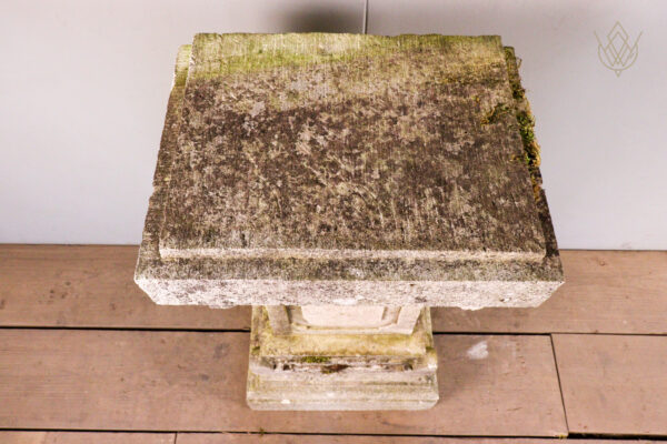 Large Ornate Limestone Plinth Stone - WM12096 - Image 5