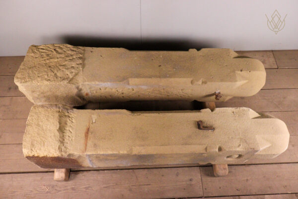 Large Pair of Ornate Carved Victorian Sandstone Gateposts - WM12097 - Image 9