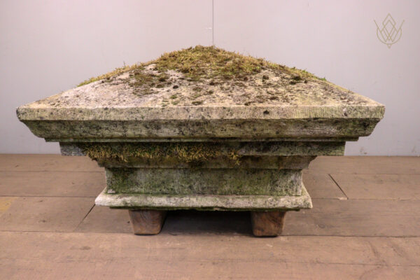 Large Carved Limestone Pier Caps Ornate Stone - WM12100 - Image 7