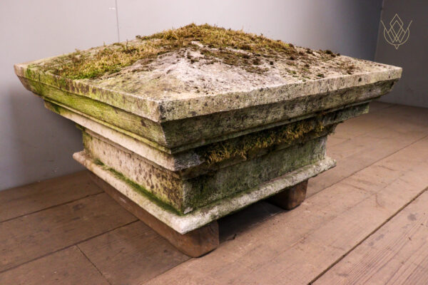 Large Carved Limestone Pier Caps Ornate Stone - WM12100 - Image 6