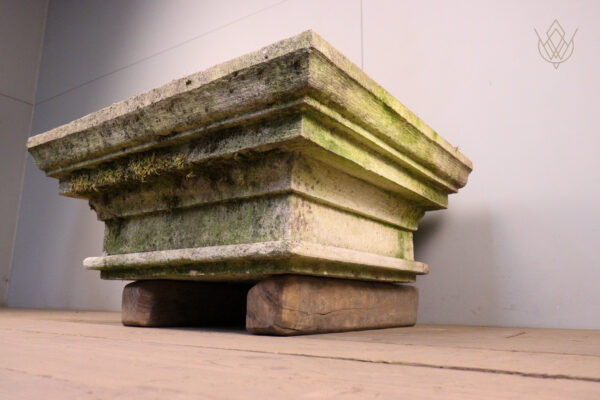 Large Carved Limestone Pier Caps Ornate Stone - WM12100 - Image 4