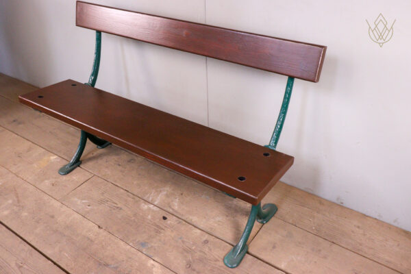 Refurbished 19th Century Wrought Iron Bench - WM12108 - Image 7