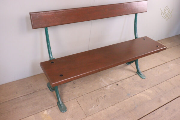 Refurbished 19th Century Wrought Iron Bench - WM12108 - Image 6