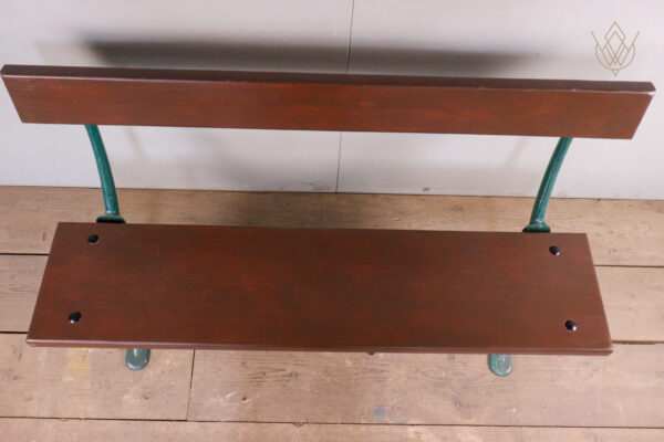 Refurbished 19th Century Wrought Iron Bench - WM12108 - Image 5