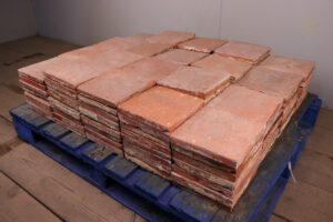 x152 - Reclaimed Red Clay 8"x8" Quarry Tiles - WM12113