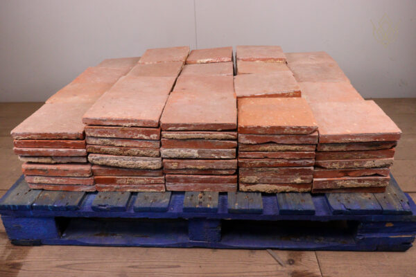 x152 - Reclaimed Red Clay 8"x8" Quarry Tiles - WM12113 - Image 5